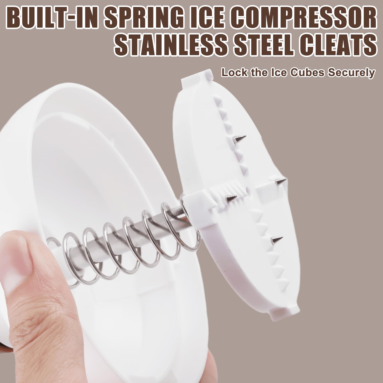 Trituradora de hielo manual, con manivela manual, máquina de granizado y máquina de hielo, trituradora de hielo portátil manual con bandejas de cubitos de hielo, trituradora de hielo para viajes