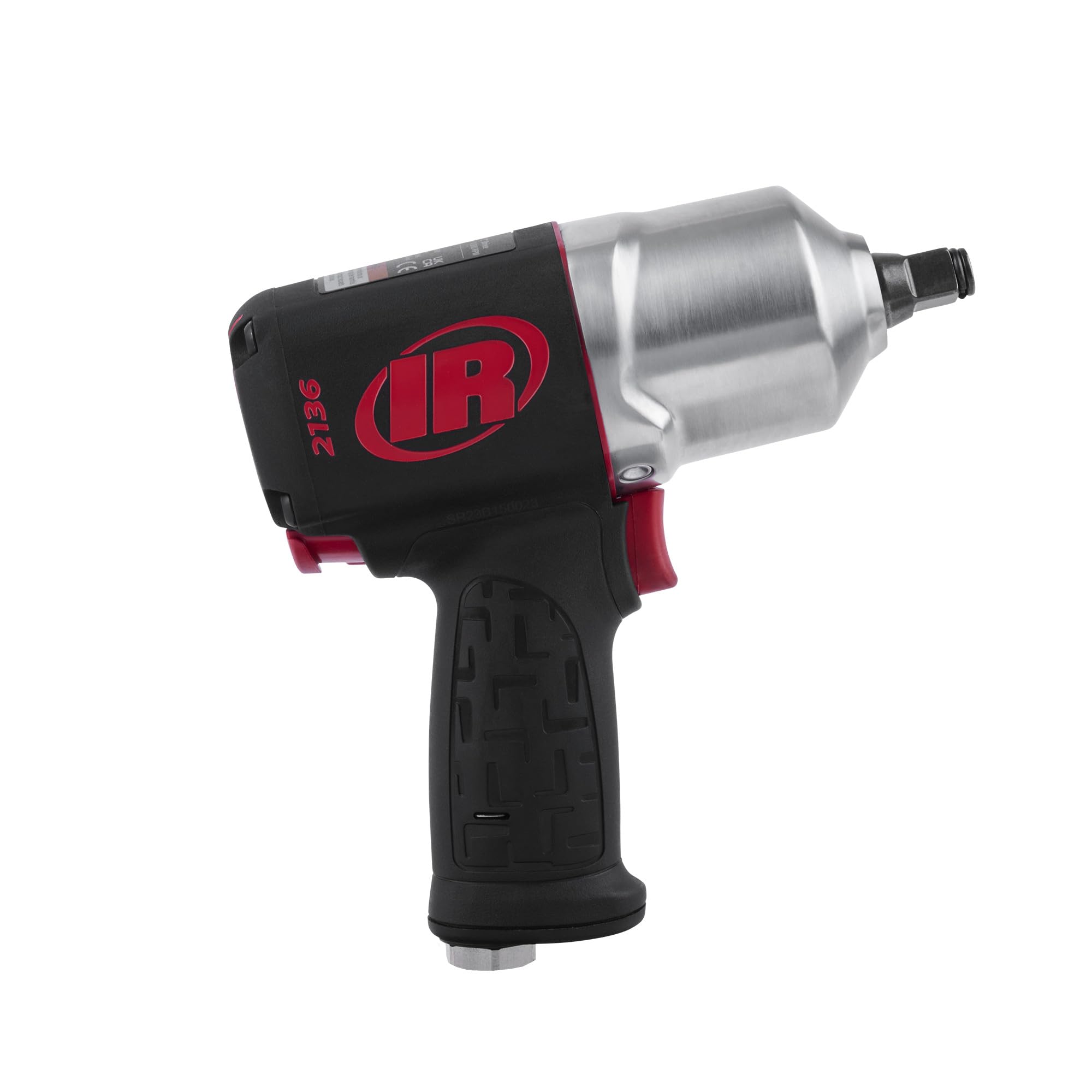 Ingersoll-Rand 2136QXPA Clé à chocs pneumatique légère 1/2", 1500 Nm, technologie silencieuse et anneau de friction, performance durable