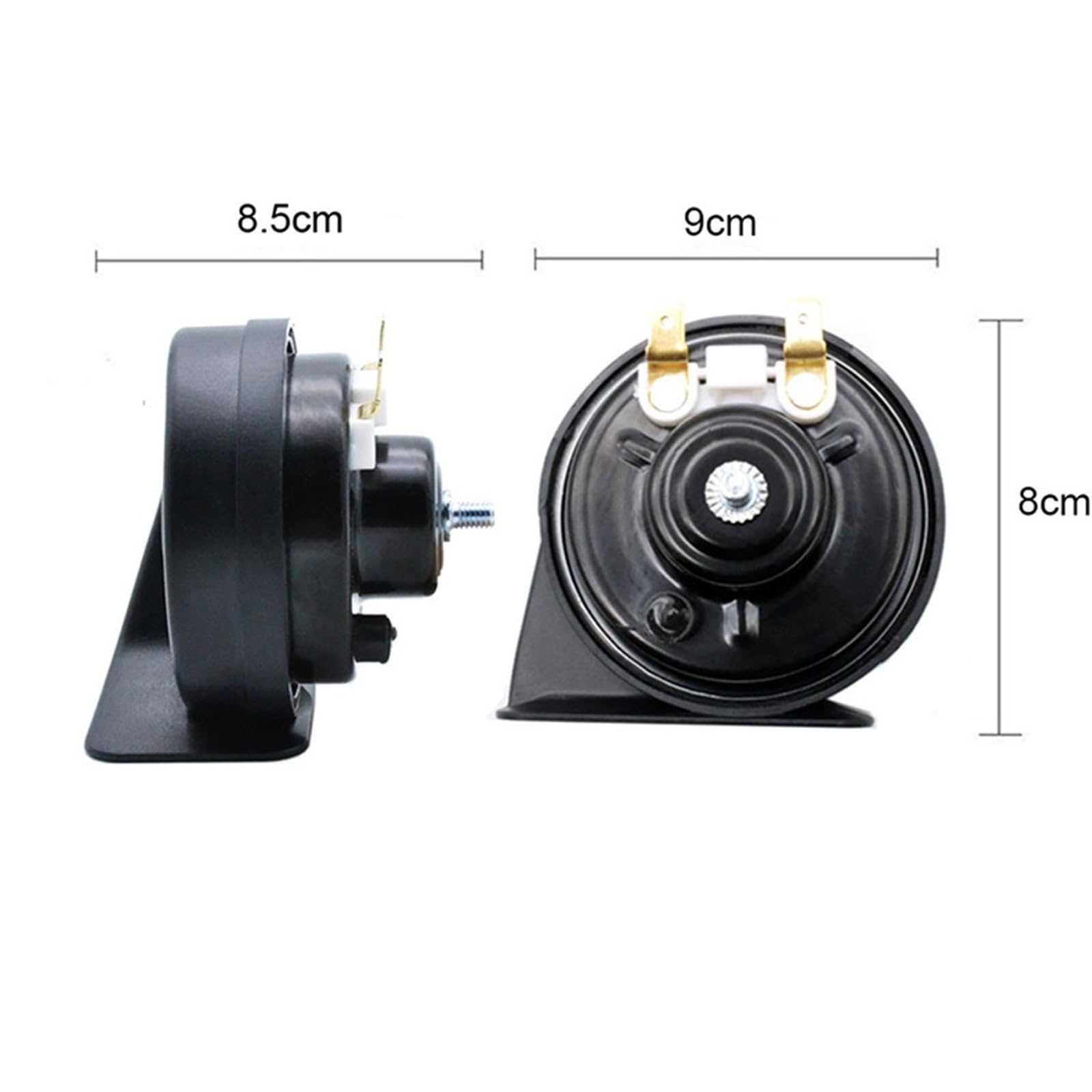 Clacson a chiocciola impermeabile ad alto volume, toni alti e bassi, 12 V, 110-125 dB, 410/510 Hz, doppio tono, for BMW, for X3, for F25, 2011, 2012, 2013, 2014, 2015, 2016, 2017