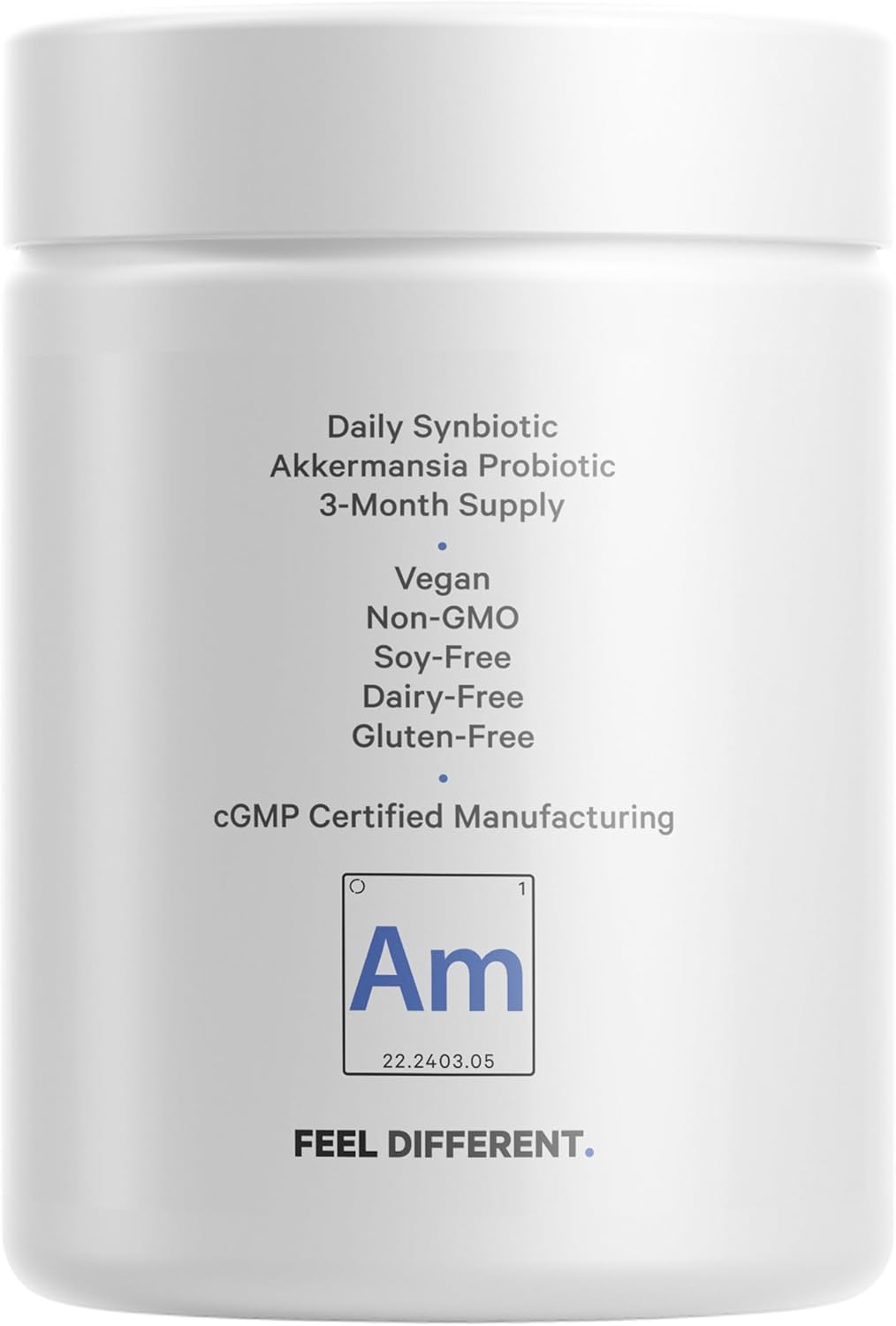 Codeage Akkermansia Muciniphila Probiotic Ultra - High-Potency 500M AFUs Akkermansia Probiotic Supplement - Enhanced Daily Probiotic & Prebiotic, Chicory Inulin - 3-Month Supply - 90 Capsules - Image 8