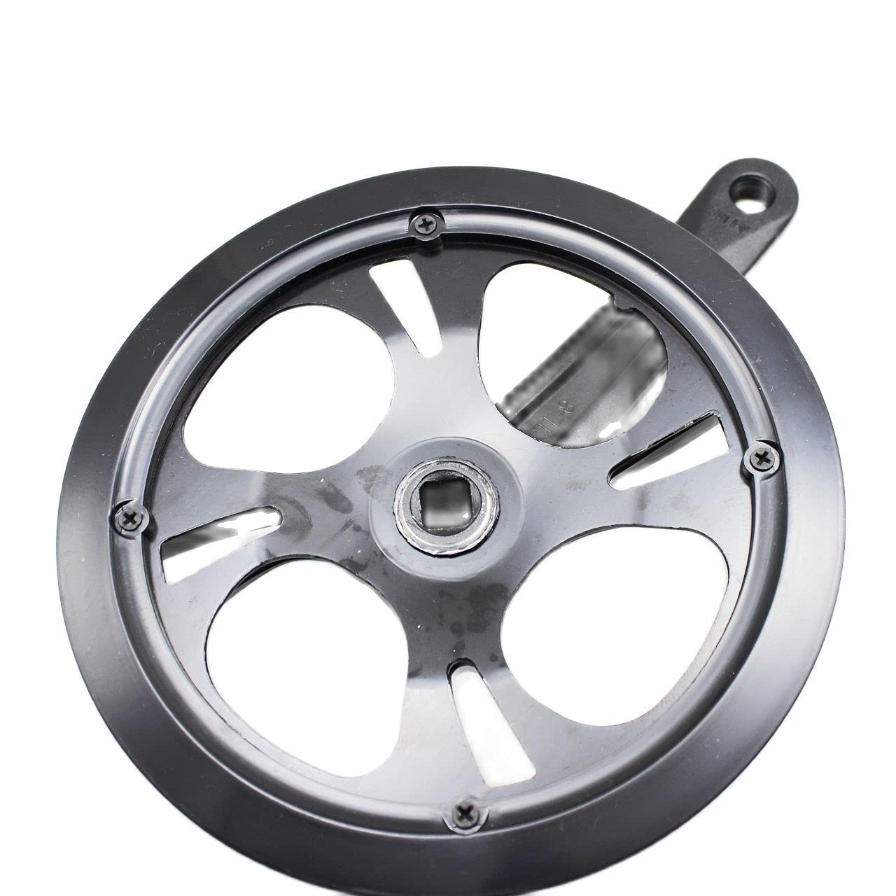 Guarnitura Bici Grulli per Bicicletta elettrica in Lega di Alluminio da 152 mm per crankset da Bici Pieghevole con Corona a Corona di crankset Road Bici Parti Guarnitura MTB