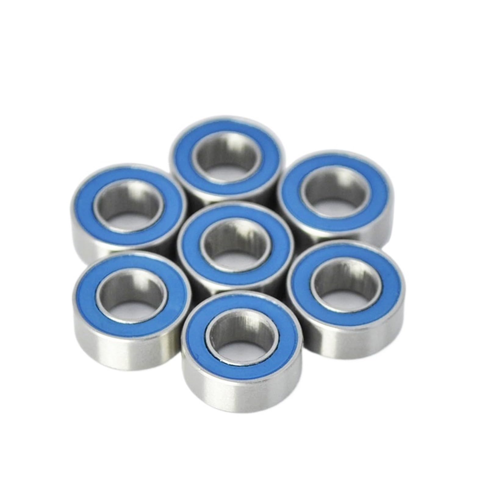 10 Mini Rodamientos 2RS De 0.197 X 0.394 X 0.157 In.