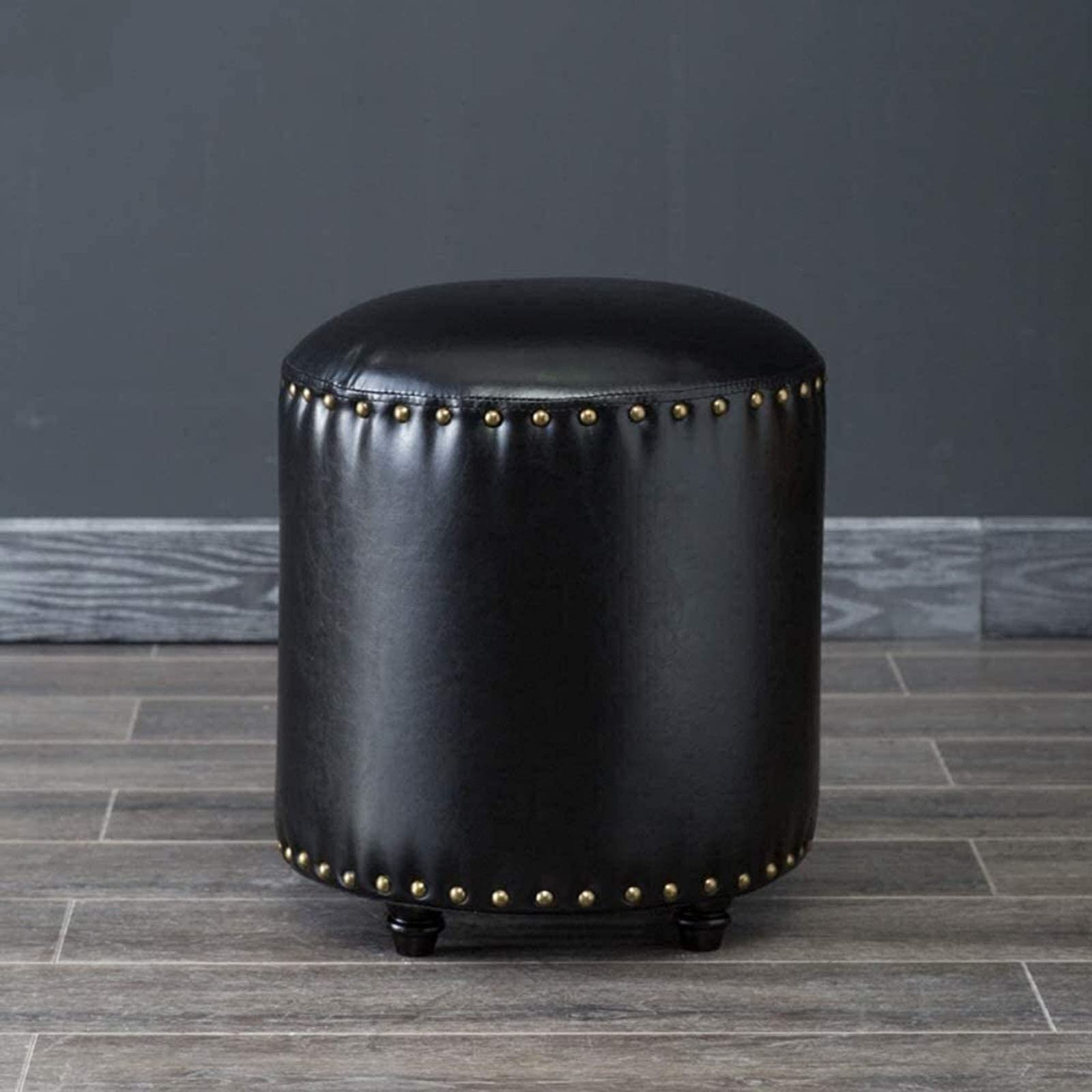 Tabouret de canapé rond DASHADAO pour coin lecture et salon