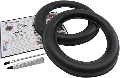 JL Audio - Kit de reparación de altavoces de espuma 12 pulgadas, 12W7, rollo súper ancho, 12W7, FSK-12JL-W7 (par)