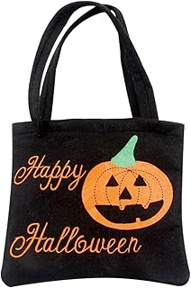 トリック オア トリート, ハロウィーン カボチャ キャンディ バッグ, ハロウィン 漫画 キャンディバッグ 袋, ハロウィン トリック オア トリート バッグ 用 キャンディ クッキー ケーキ デザート