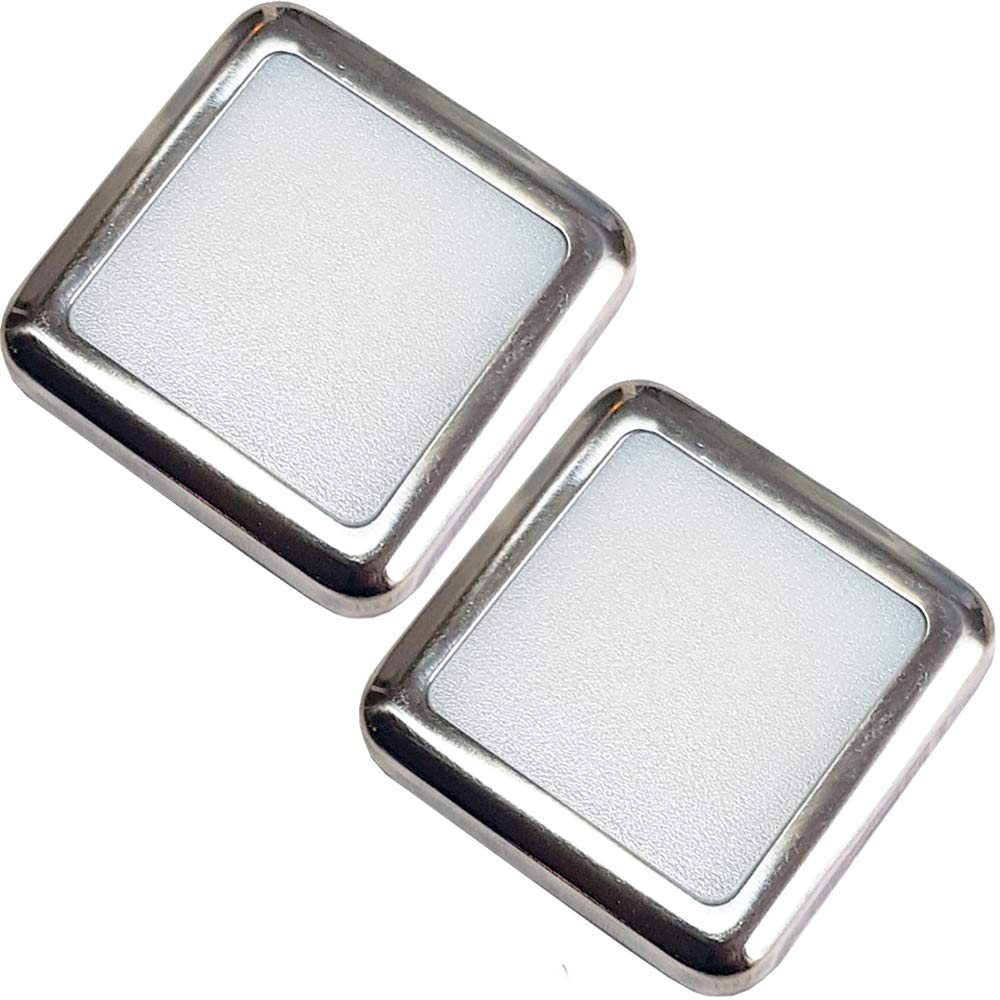 Buy 2 Pack Square LED Mini Plinth Light & Driver Kit Stainless