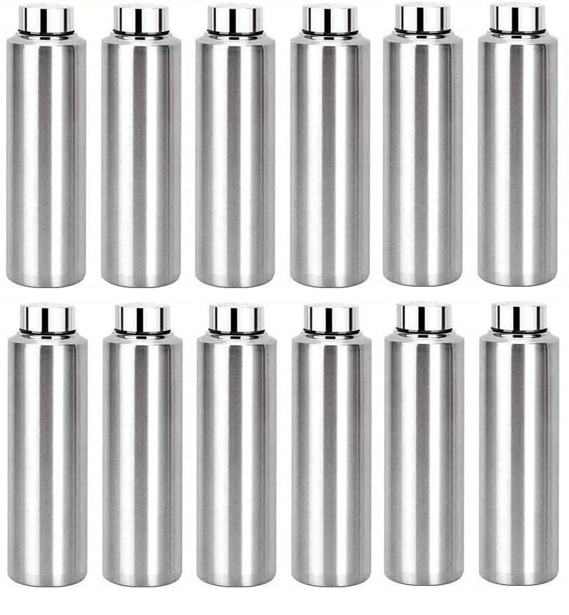 Image of appeasy Stainless Steel Drink ware Tableware Water Bottle For Fridge, School, Office, Gym, Travel| Fridge Bottle (12)