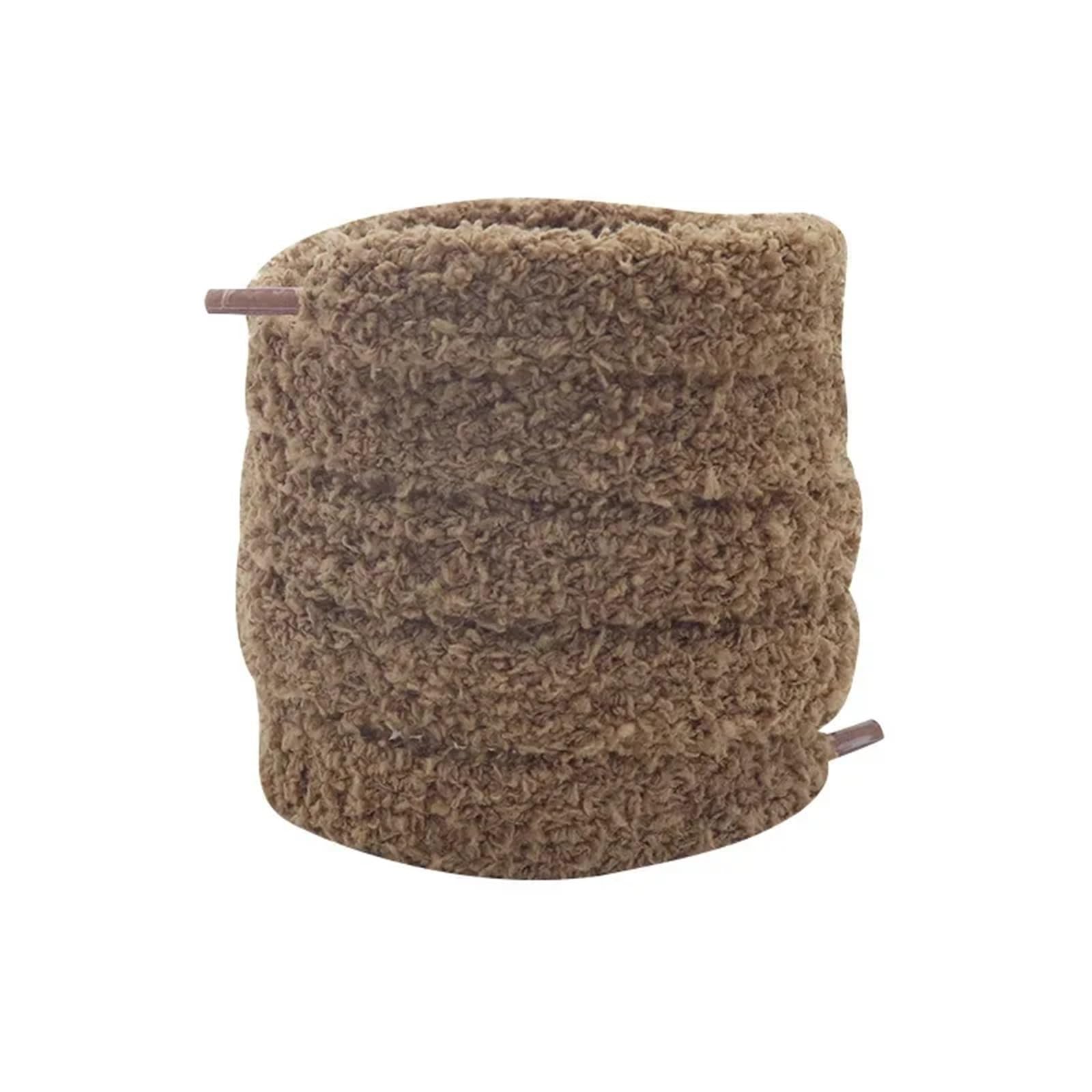 Cordones esponjosos, 20 Pares, Suaves, 15mm, Grandes, esponjosos, Cordones difusos, Toalla de Felpa Plana y Ancha for Zapatos Informales