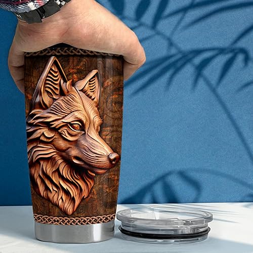 Vista 58 de SANDJEST Vaso de llama – Taza de viaje para café con aislamiento de acero inoxidable de 20 onzas – Regalos de llama para mujeres, niñas