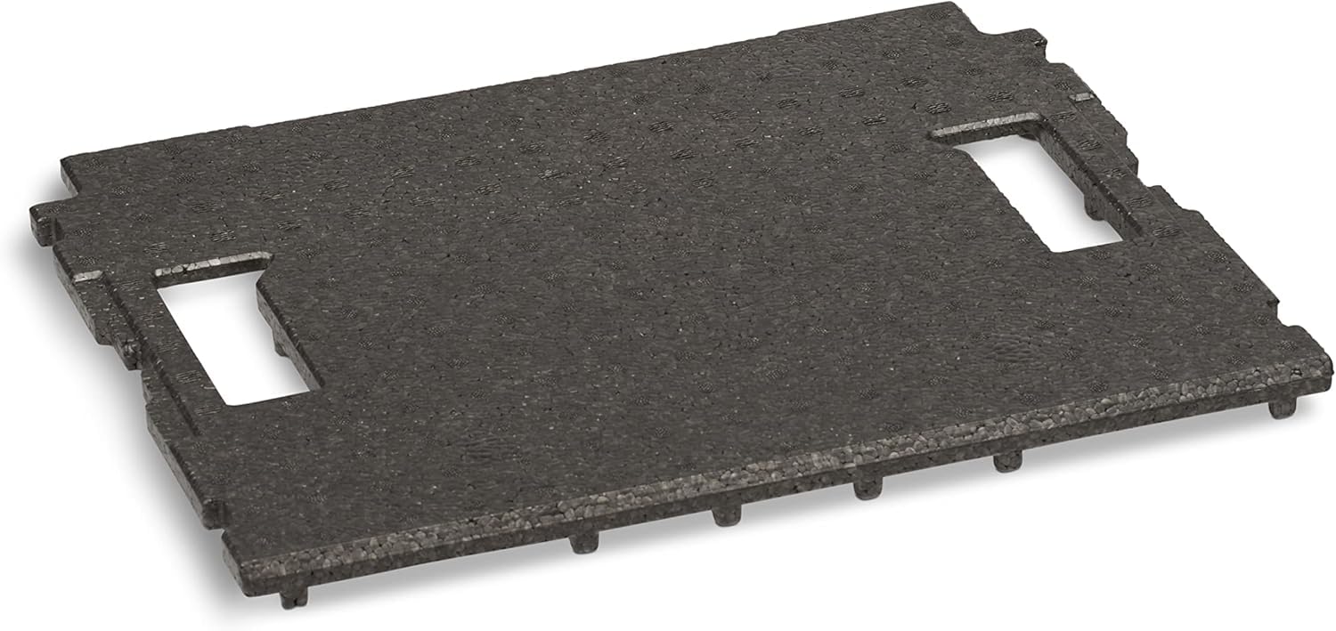 Bosch Sortimo Schnitteinlagen-Set | L BOX 136 (schwarz) inkl. Schnitteinlagenset EPP & Deckeneinlage | Sortimentskasten groß Schrauben