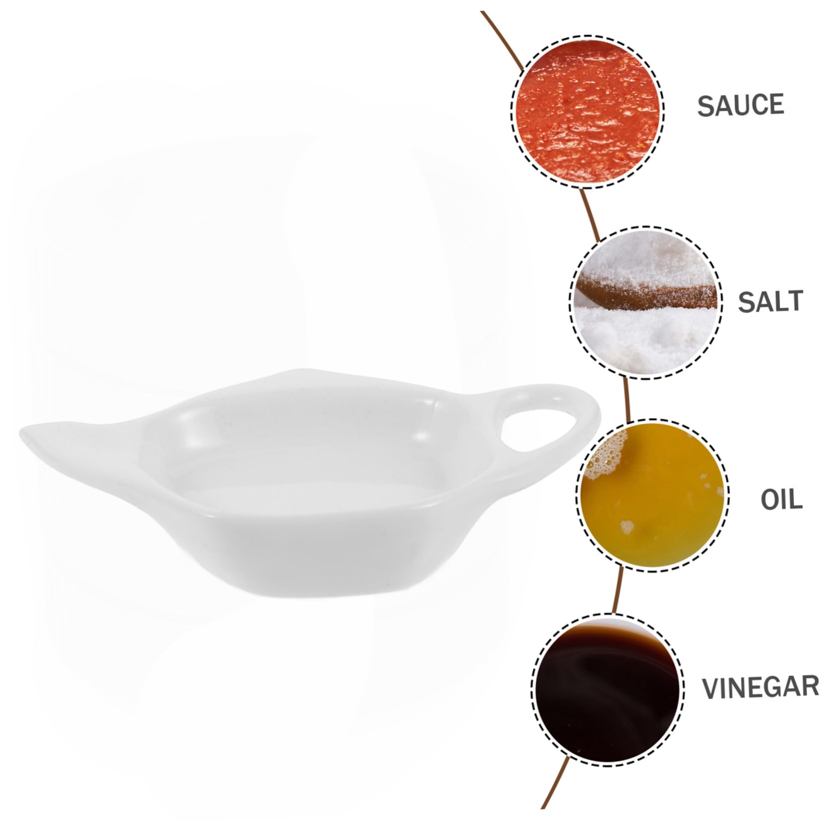 HOLIDYOYO Gold Tea Bag Coaster Teapot Shape Dish for Tea Bags Easy Clean Smooth Edges Decorative Holder 1pc