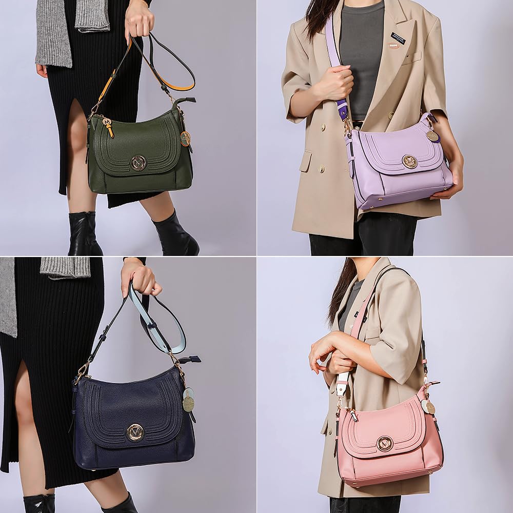 MKF Collection Crossbody Bag for Women, Shoulder Bag Lady Large Messenger Purse By Mia K