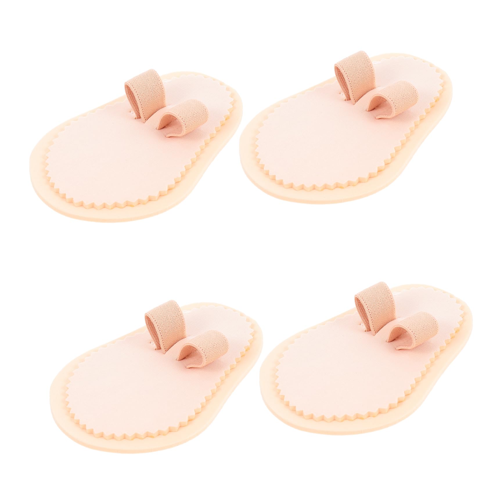 NOLITOY 4pcs Separators for Flat Spreaders for Women Men Comfortable Forefoot Isolation Pad