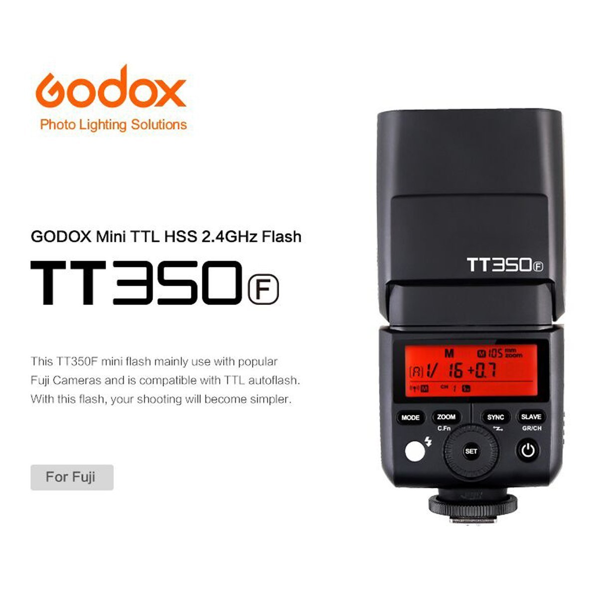 富士フイルム - 富士フイルム用 GODOX TT350F フラッシュ GODOX TT350F 富士フイルム用｜新品通販フジヤカメラ