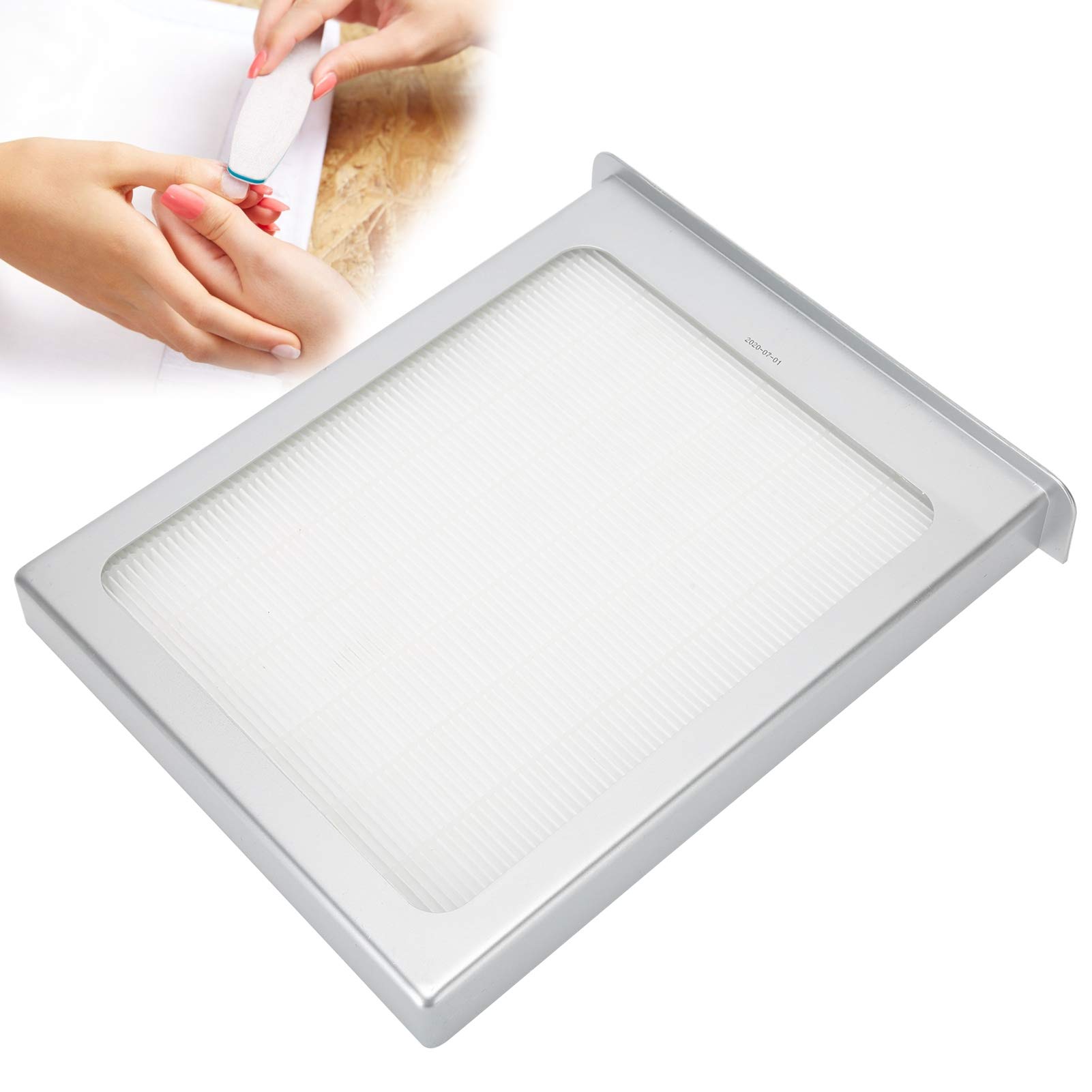 Eingebetteter Siebfilter für 48W Nagel Staubsammler, hocheffizienter Luftfilter für Nageltisch und Nail Art Anwendungen