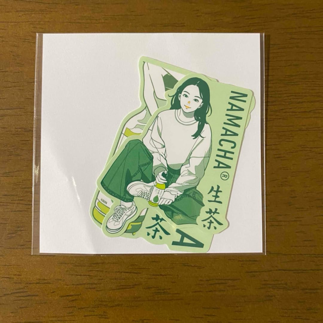 Amazon.co.jp: キリン 生茶 ステッカー 出口夏希 出口夏希