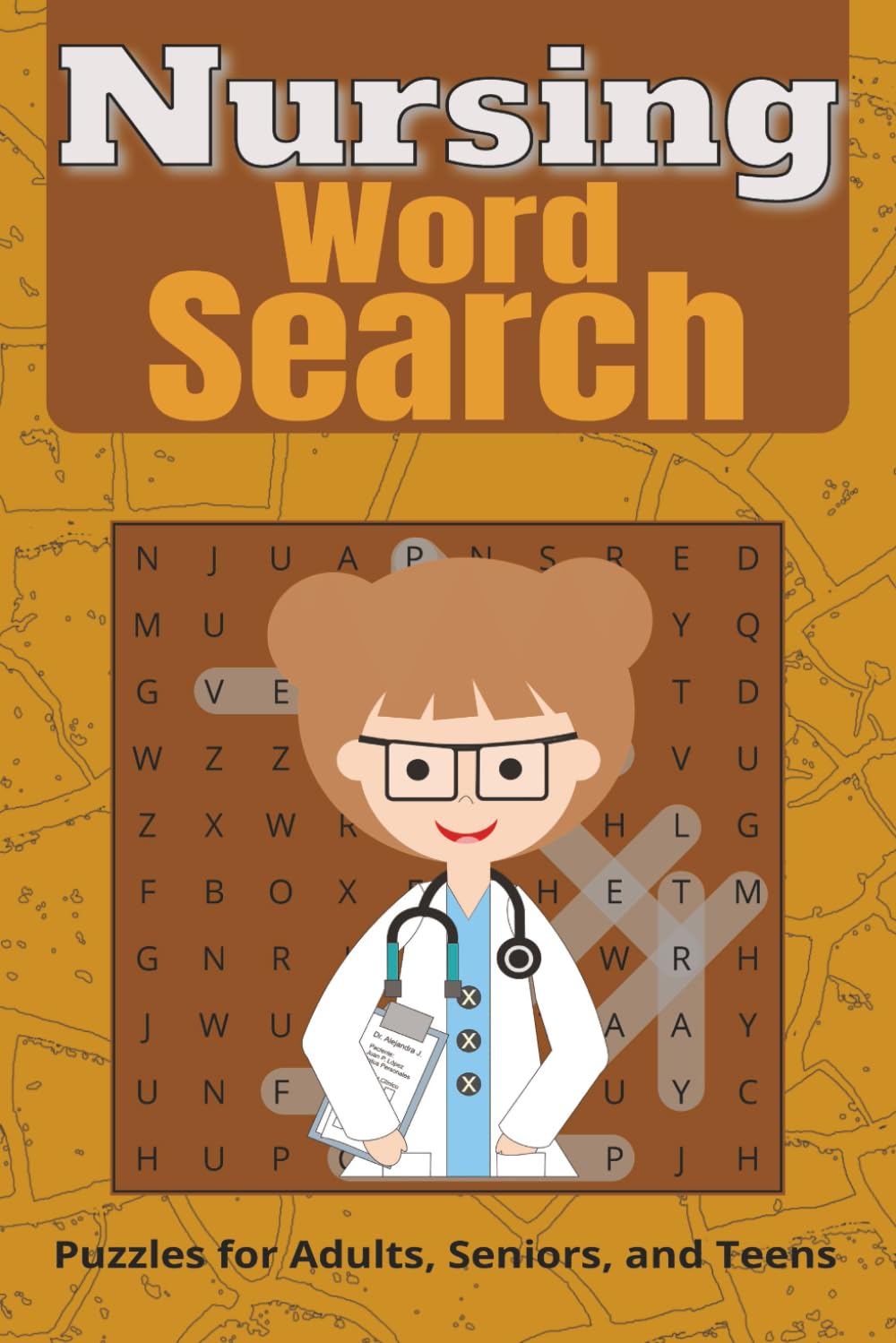 Nursing Word Search Puzzle Book: Word Searches with Easy to Read about Nursing, Healthcare and more | 6x9 inches, 110pages | 50+ puzzles