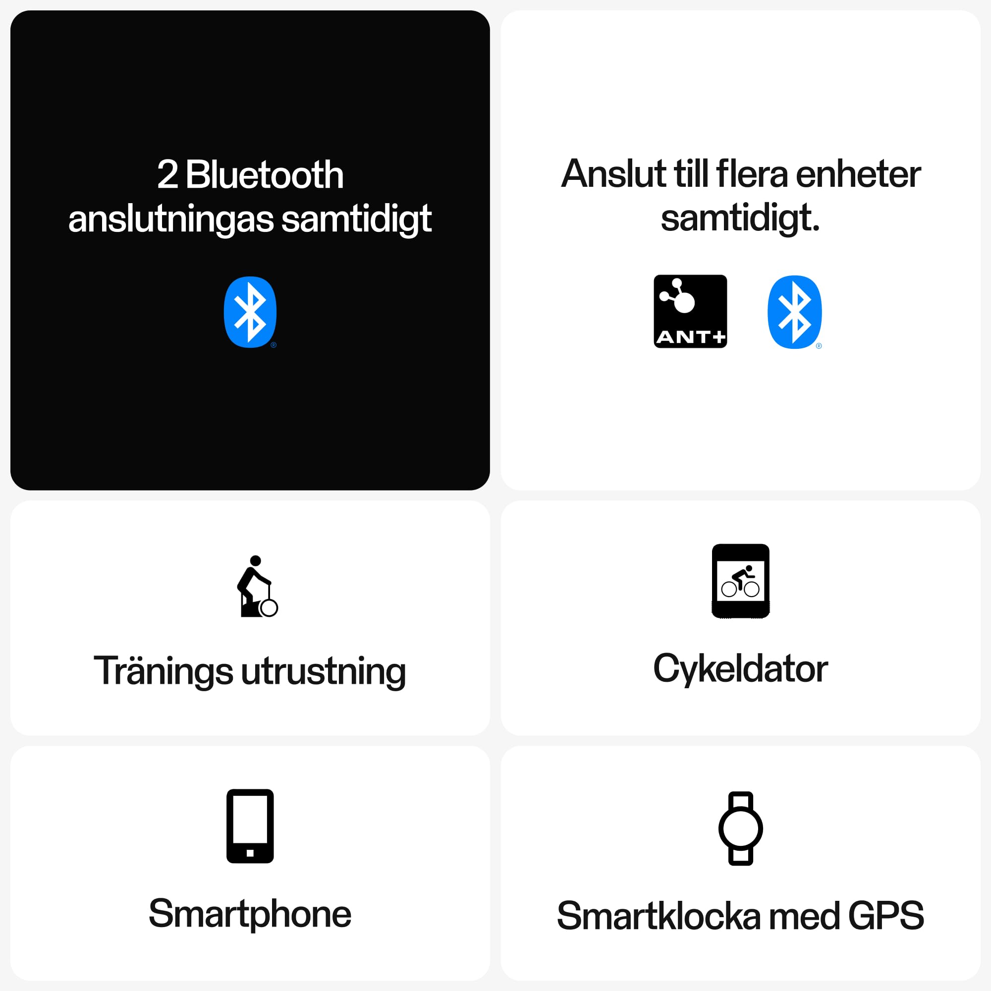 Sensor de FC Polar H10 – Negro – Ant+ y Bluetooth, precisión ECG/EKG, VFC, Resistente al Agua, Elástico Lavable a máquina, Ajuste cómodo, Batería reemplazable, para Deporte y Gimnasio XS-S 62-74cm