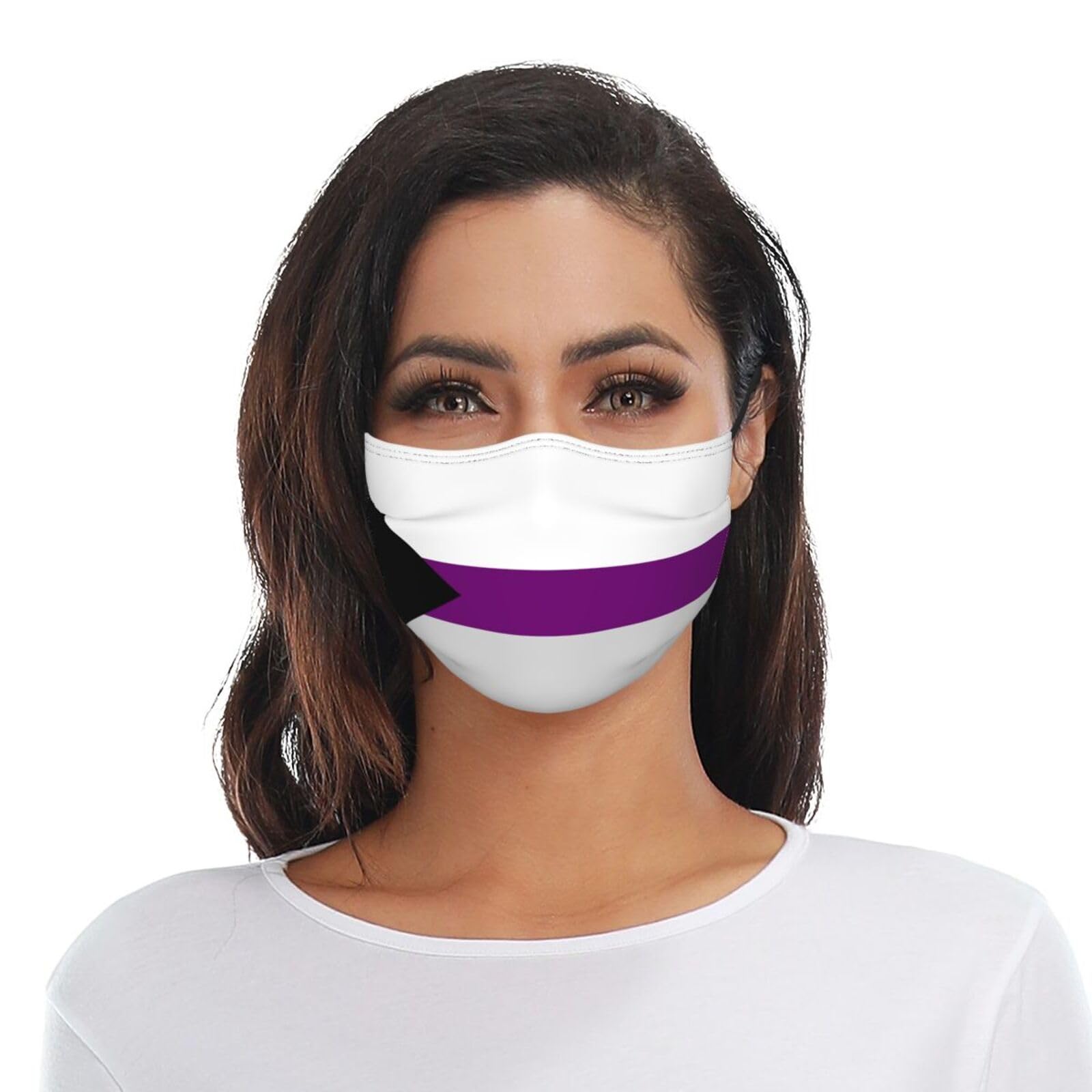 Demisexual pride flag LGBTQ Adult Dust Mask Adjustable Dust Face with 2 Filter1