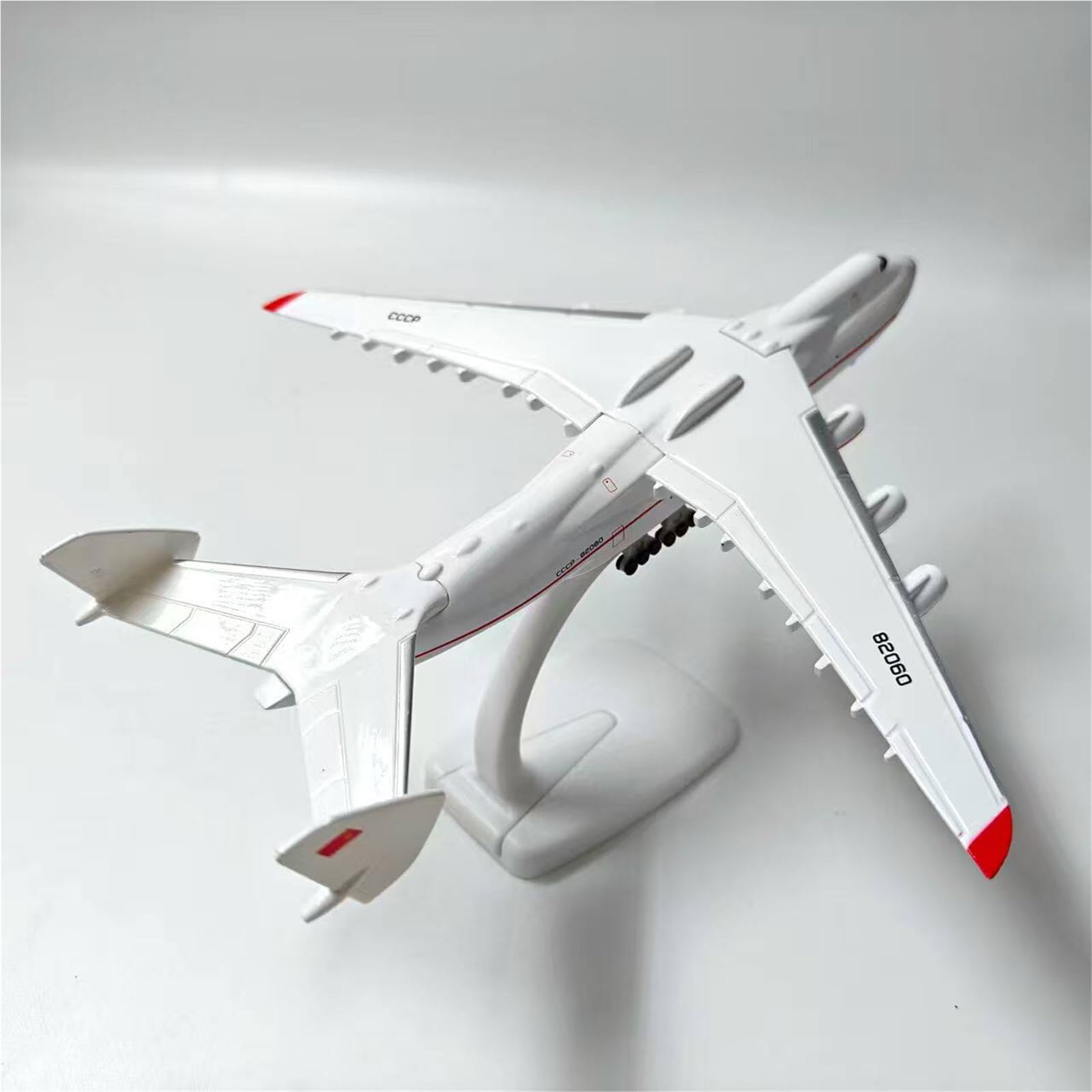 aerei a reazione Modello Pressofuso In Scala 1:400 Dell'aereo Da Trasporto AN-225 Con Ruote 20 Cm regali per piloti