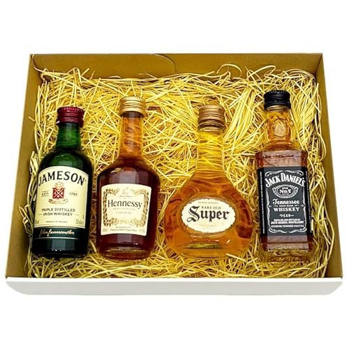 Generic ミニチュア ウイスキー ブランデー 4本セット