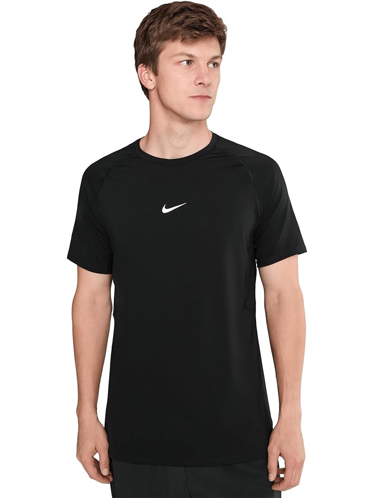 Gray Nike Pro Dri-FIT Slim Short Sleeve Top