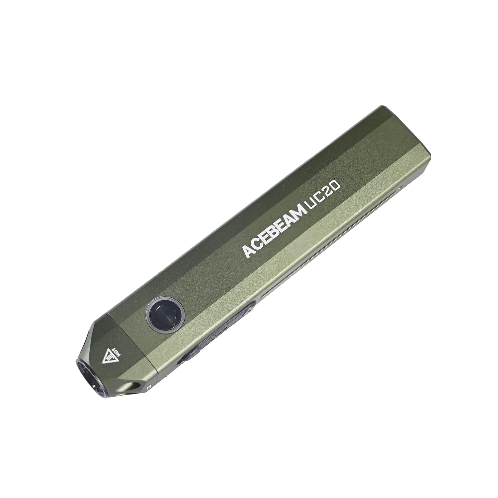 ACEBEAM UC20 aufladbare EDC Flache Taschenlampe mit rotem Licht, UV und weißer LED Kombination, 1000 Lumen Kleine Taschenlampe, Extrem Hell für Camping, Notfälle, Zuhause