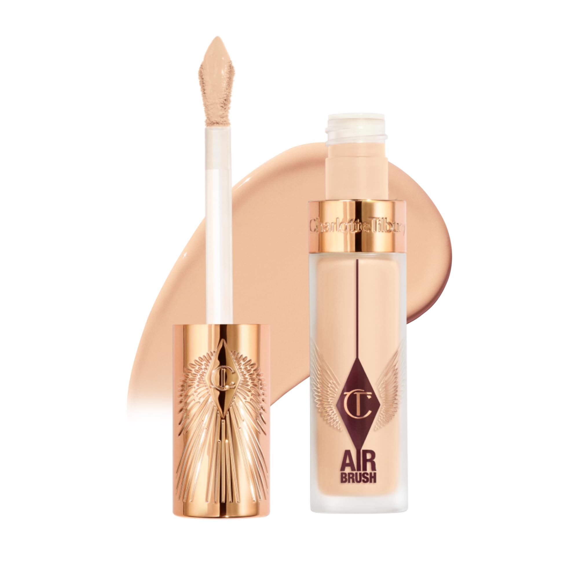 Charlotte Tilbury AIRbrush Flawless Blur Concealer - Longwear, Crease-Proof