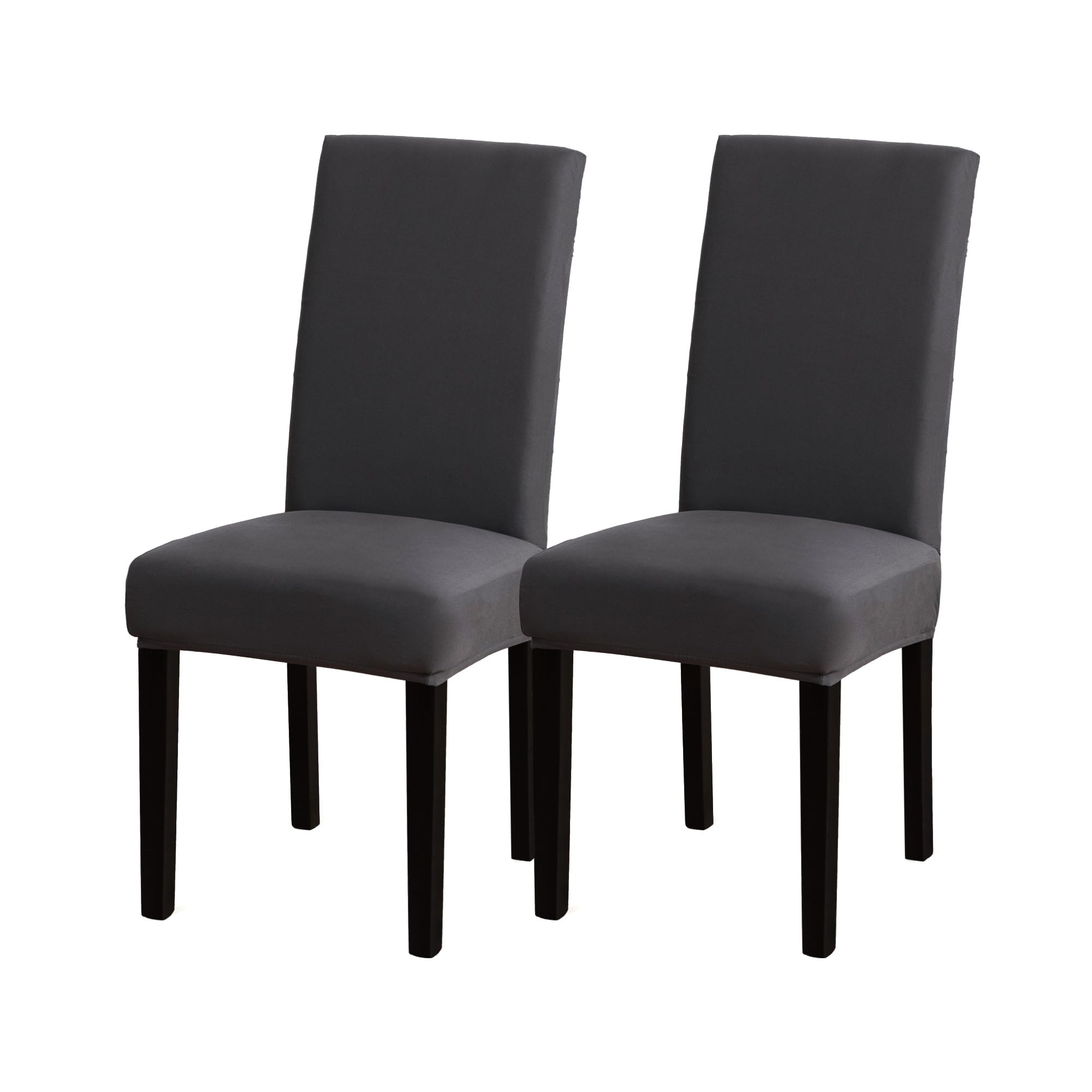 Sufdari Chair Covers 2 Grey,Stretch Dining Chair Covers
