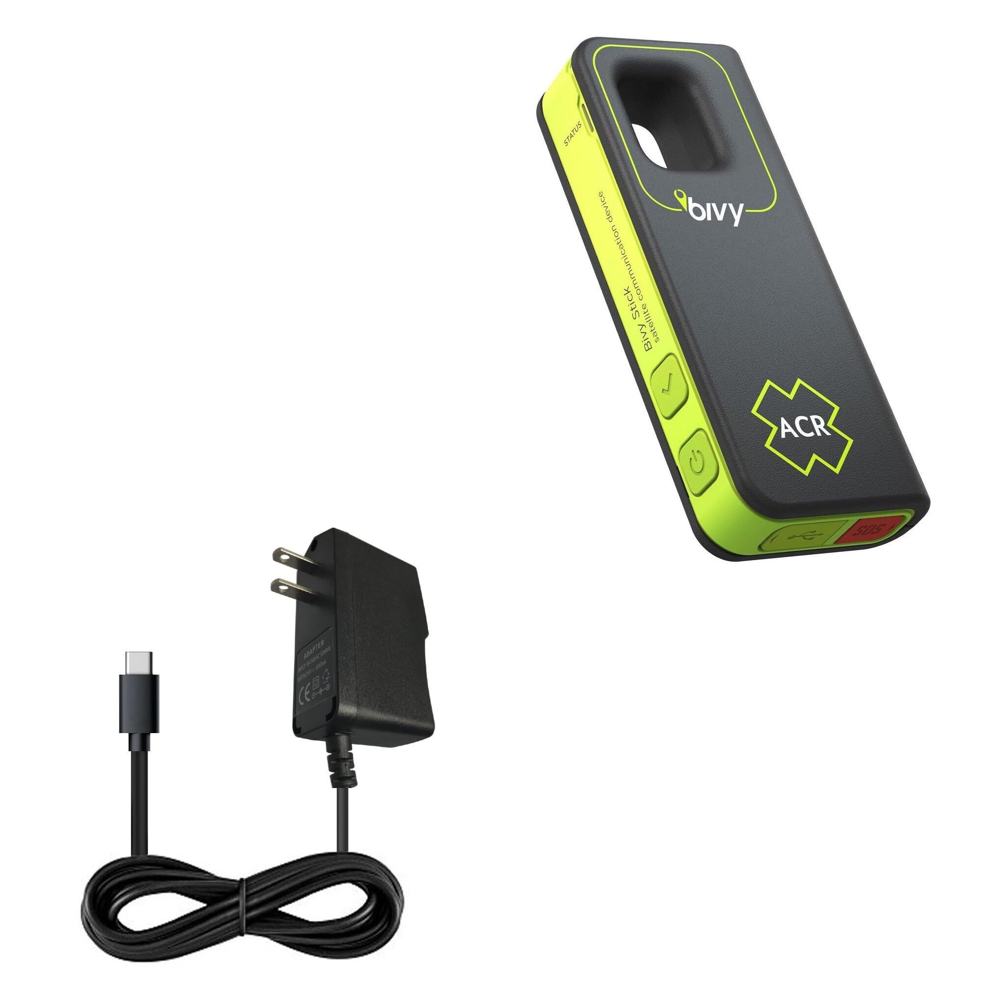 BoxWave Charger Compatible with ACR Electronics Bivy Stick - Wall Charger Direct (5W), Wall Plug Charger