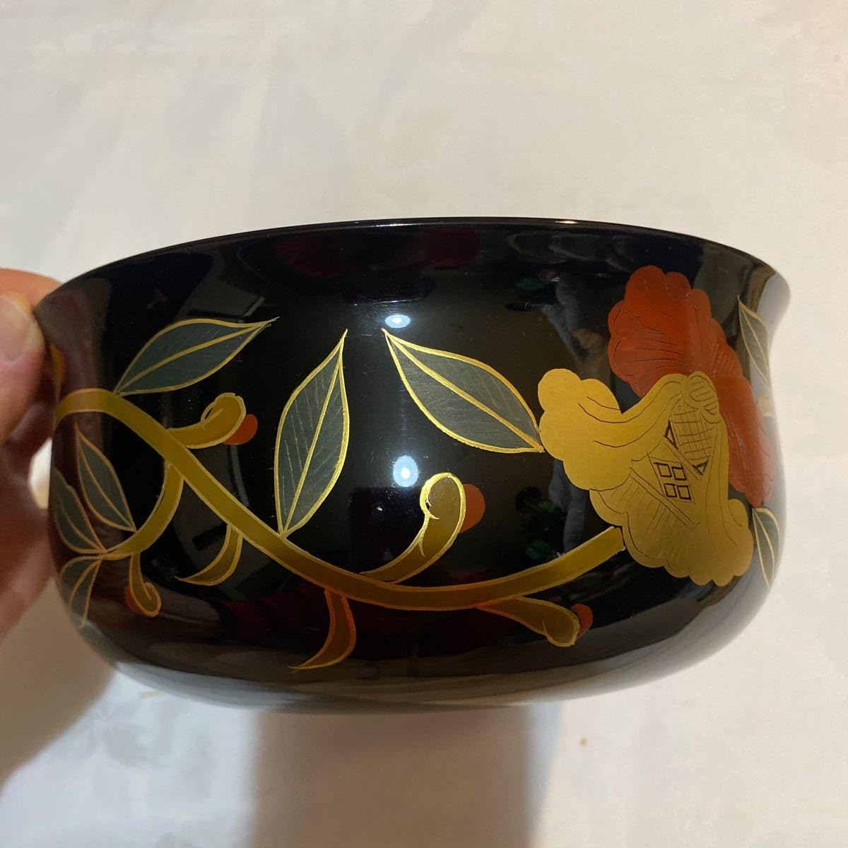 Amazon.co.jp: 象彦喰篭九代西村彦兵衛菓子器茶道具蒔絵漆器漆芸京都長