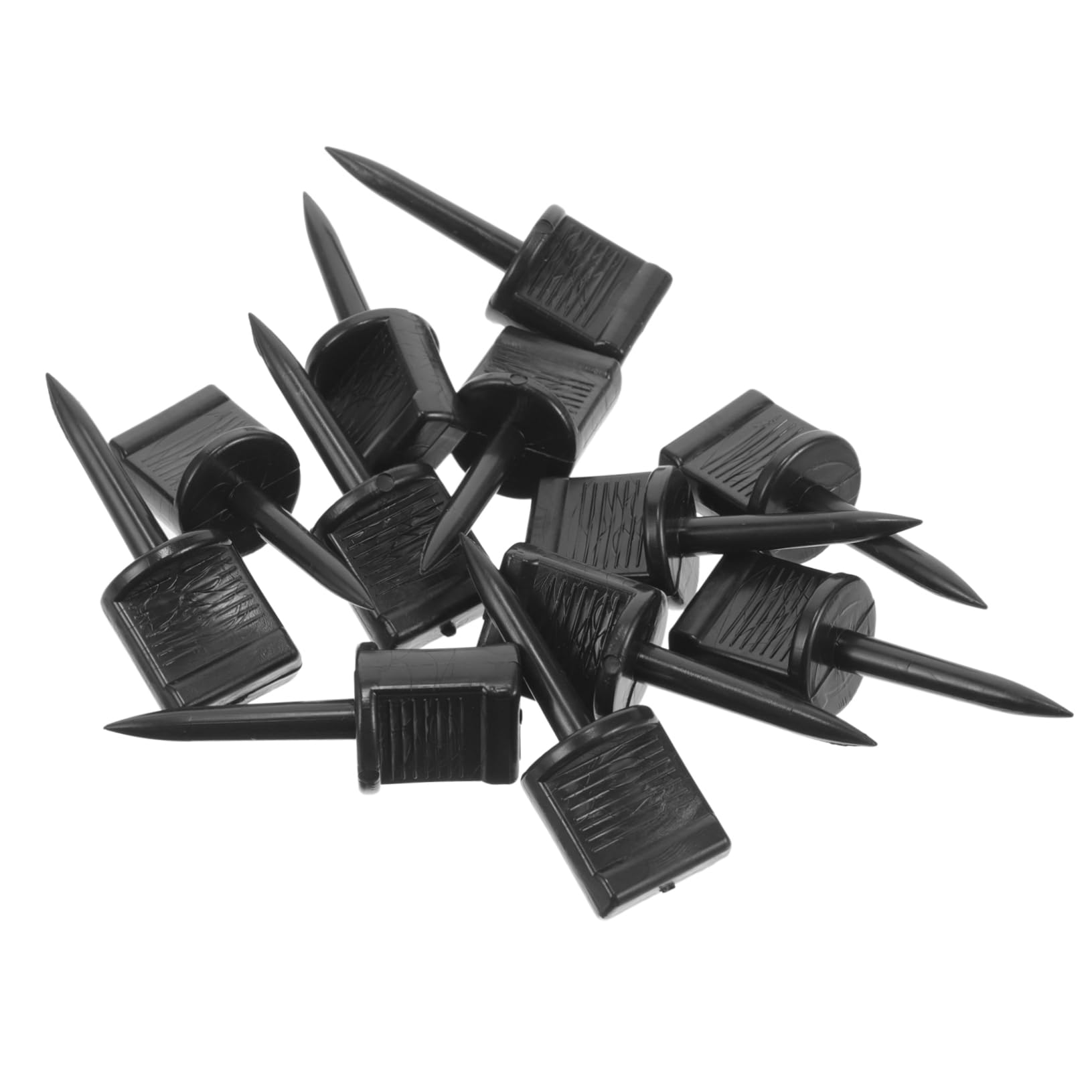 BESPORTBLE 12 Pack Archery Target Pins Abs Fixed Nails for Outdoor Archery Range Accessories
