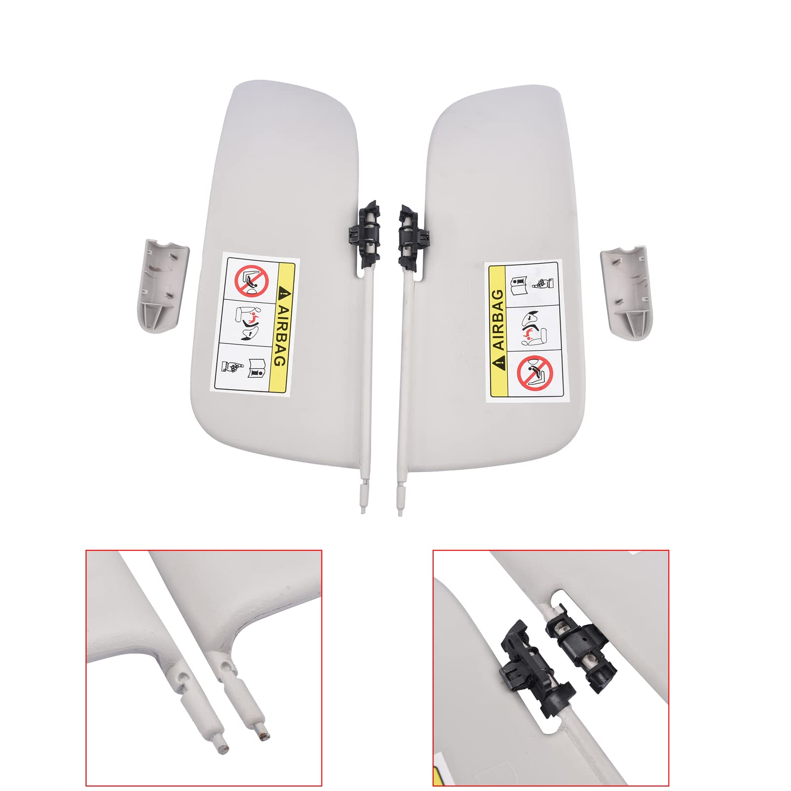 Set parasole sinistro e destro 1613251480 compatibile con C3 II SC 2009-2016