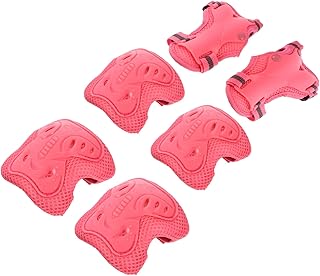 BESPORTBLE 1 Conjunto De Equipamento De Proteção Joelheira Para Esportes Crianças Pulseira De Pulso Protetor De Skate Crianças Joelheira De Esqui Conjunto Protetores De Pulso Patinação
