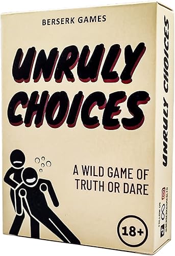 Miniatura 1 de Unruly Choices - Un juego salvaje de verdad o desafío para fiestas universitarias cumpleaños y noches de juegos