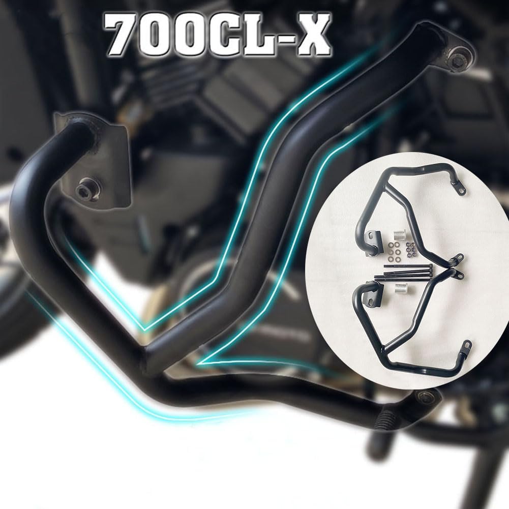 Motorcycle Engine Bumper Guard Crash Bar Motor Front Guard Bars Protector Frame for CFMOTO 700 CLX700 CL-X 700 CLX CLX700 2019-2024