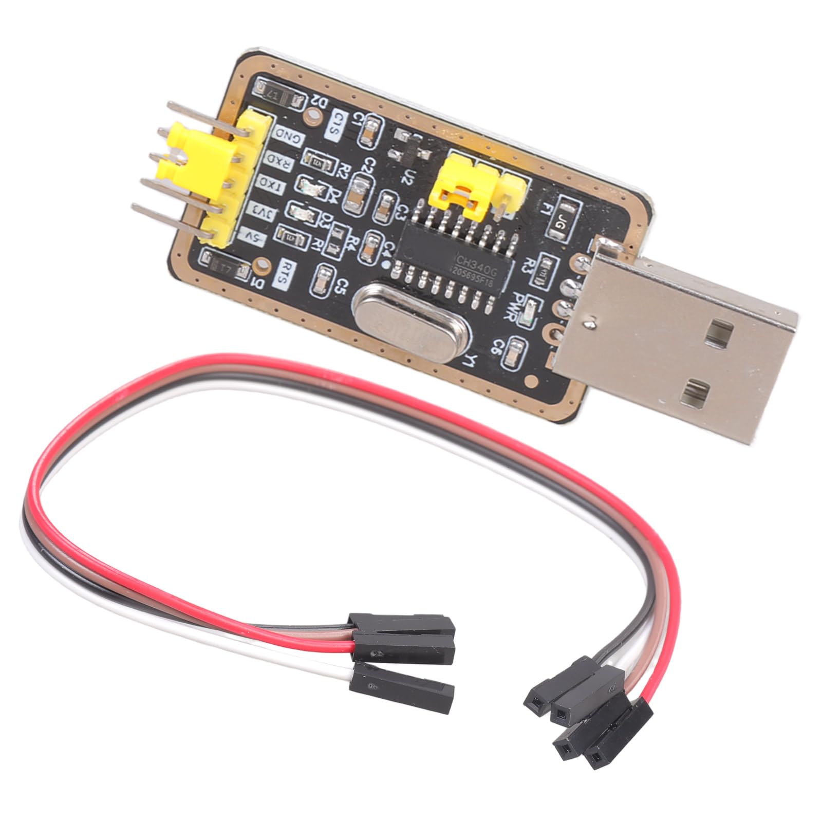 CH340G RS232 to TTLs USB Adapter for Microcontroller Communication and Firmware Debugging High Converters
