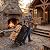 Cycayit Firewood Rack Outdoor Heavy Duty 800lbs - Rolling Firewood Cart with Wheels, All Weather Fire Wood Storage Rack Indoor Outdoor