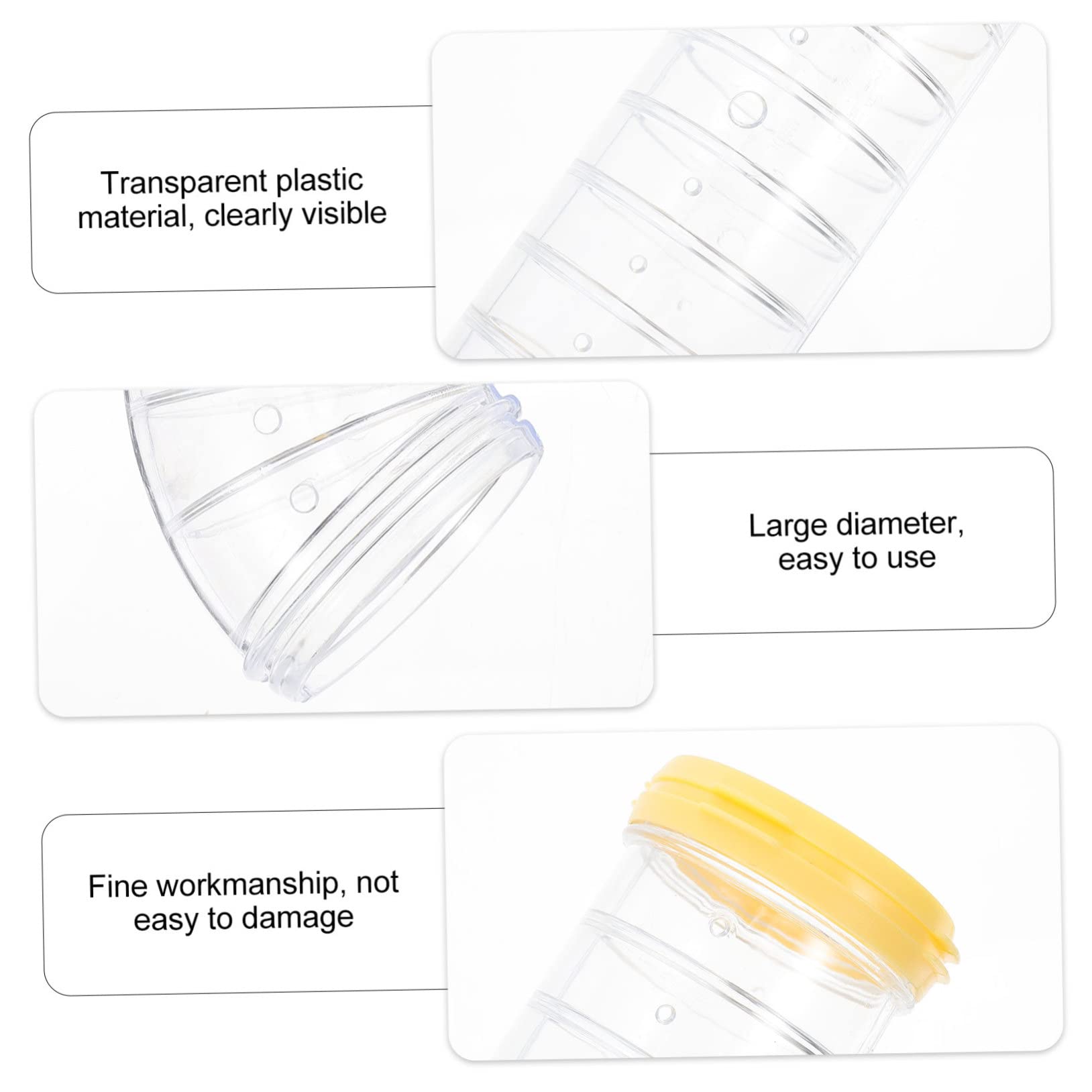 Toddmomy 3 Sätze Hamster Röhren Set Teiliges DIY Tunnel Käfig Zubehör aus Einfach zu Reinigen Flexibel Kombinierbar Montierbar für Außengehege und Sicheres Kleiner Nagetiere