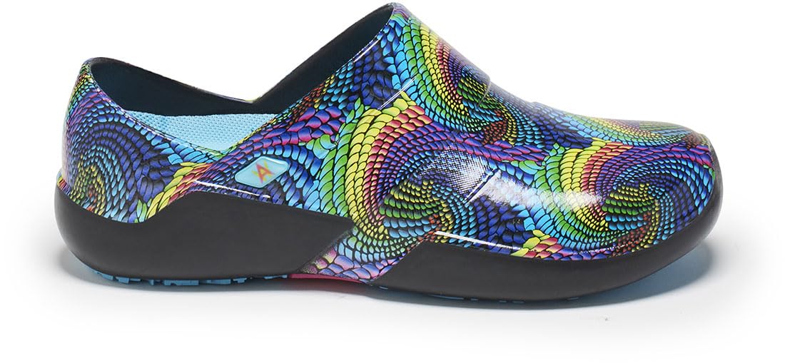 Anywear Journey EVA Slip-On Clogs - Non-Slip Work Shoes for Women - Water-Resistant Nurse Shoes - Ventilated Nursing Clogs