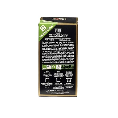 Miniatura 8 de Caffe Vergnano Café Expreso Cápsulas para Nespresso máquinasArabica (50g)