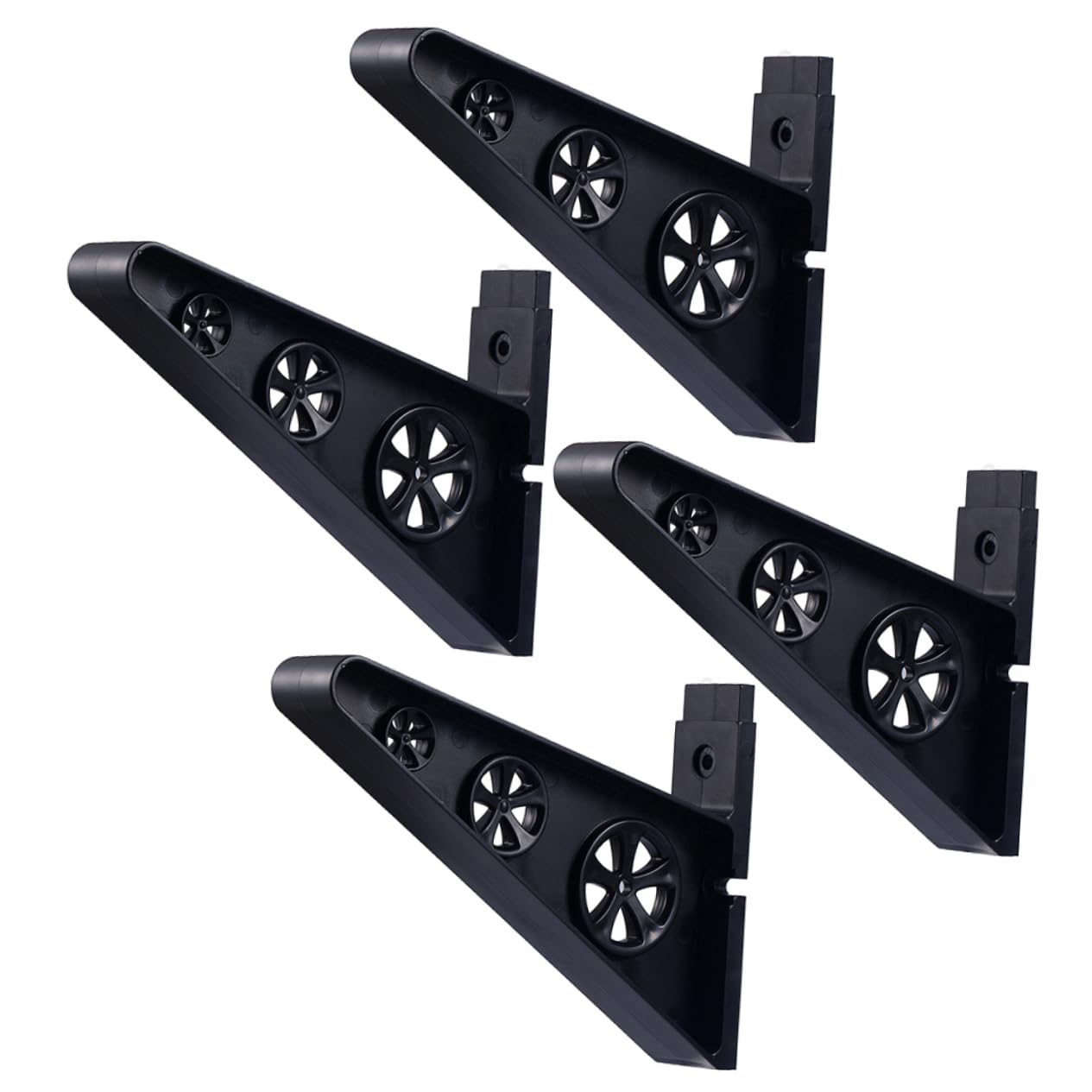 BESPORTBLE Snowboard Display -Mounted Skateboard Holder 25kg Capacity Pp Plastic for Indoor