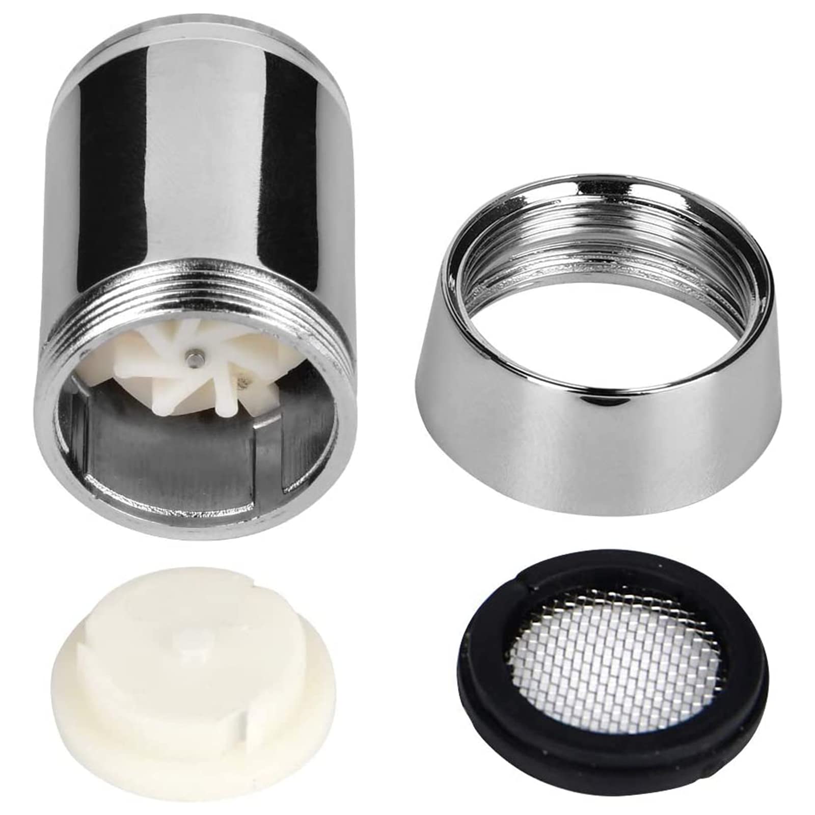 VIEVRE 2 rubinetti a LED, 7 colori, accessorio per rubinetto da cucina, risparmio d'acqua bluegreen