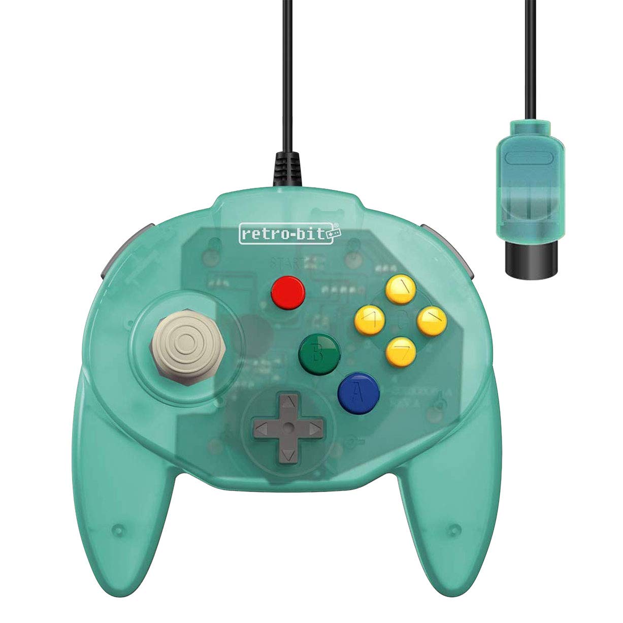 Amazon.com: Retro-Bit Tribute 64 Wired N64 Controller for Nintendo