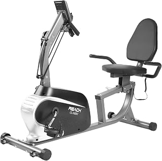 Reach Classic Recumbent Bike Exercise Cycle | Exercise Bike with Back Support Seat and Resistance Rope for Home Gym Price In India