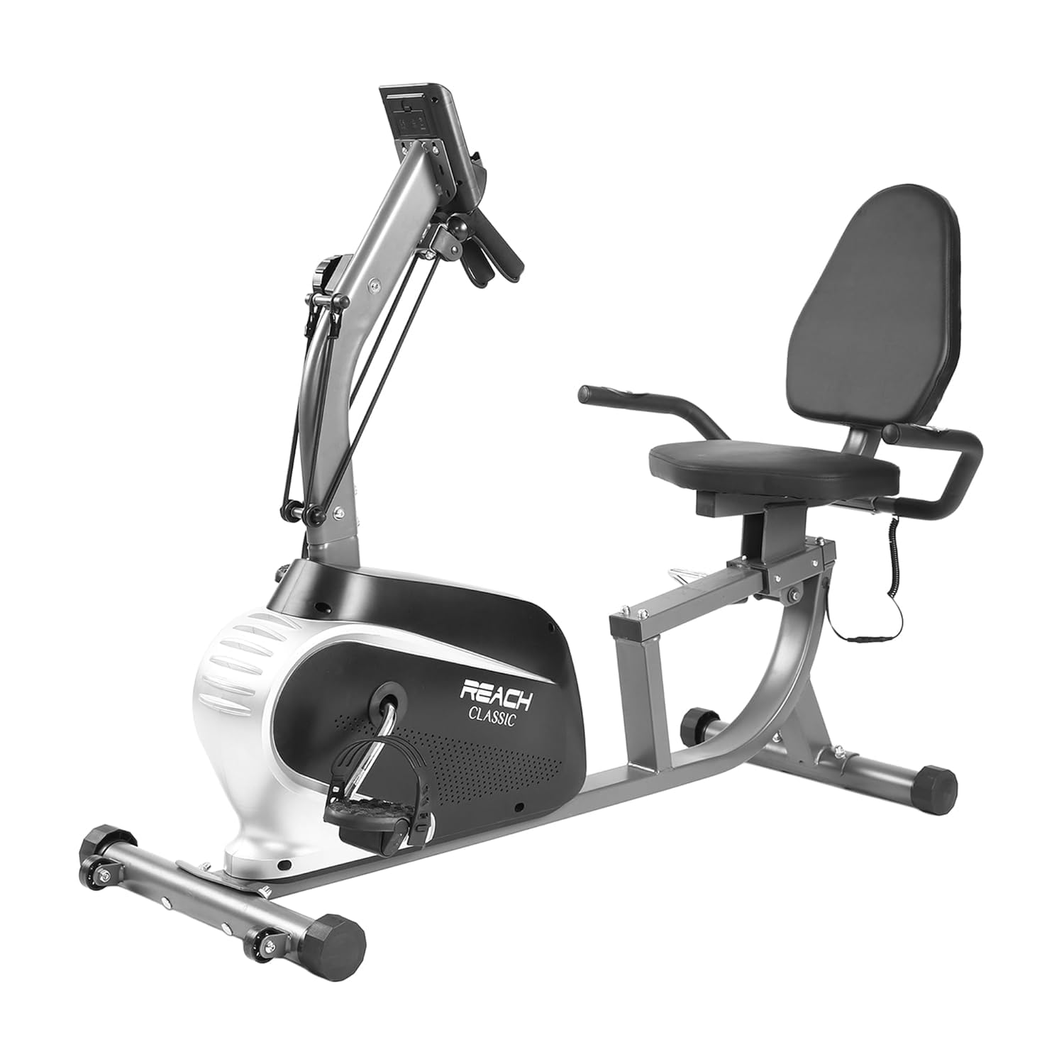 See full amazon price history chart for Reach Classic Recumbent Exercise Cycle for Home | 2-in-1 Exercise Bike for Senior Citizen with Back Support & Resistance Rope for Home Gym | 8-Level Resistance & Heart Monitor | Max User Wt. 100kg Reach Classic Recumbent Exercise Cycle for Home | 2-in-1 Exercise Bike for Senior Citizen with Back Support & Resistance Rope for Home Gym | 8-Level Resistance & Heart Monitor | Max User Wt. 100kg (B0894WCGGD) Amazon Price History, Amazon Price Tracker