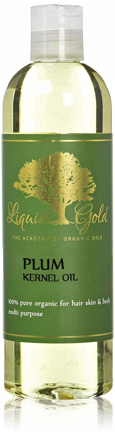 Liquid Gold Inc - 12 oz - Premium Plum Kernel Oil - 100% Pure Cold Pressed Natural Organic