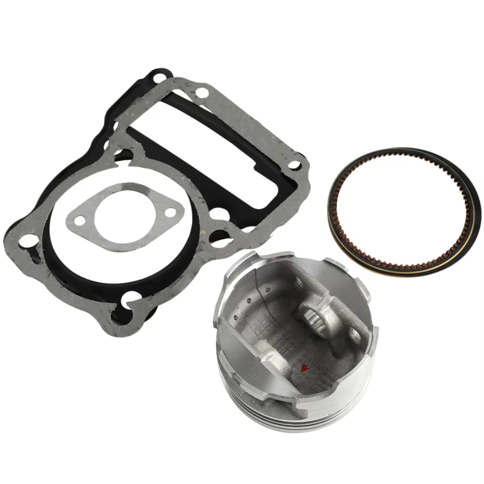 Moto Testata del Cilindro Compatibile con Tornado 250 2017 2018 2019 2020 2021 223CC 65,5mm Motore per Moto Blocco Cilindro Cilindro Aria Pistone Testa Guarnizione Base