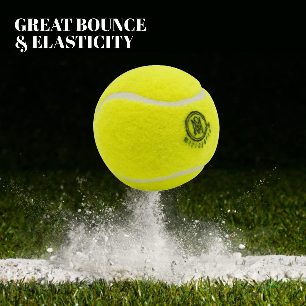 Balles de Tennis de Cricket - Balles de Tennis en Caoutchouc Lourd pour Cricket