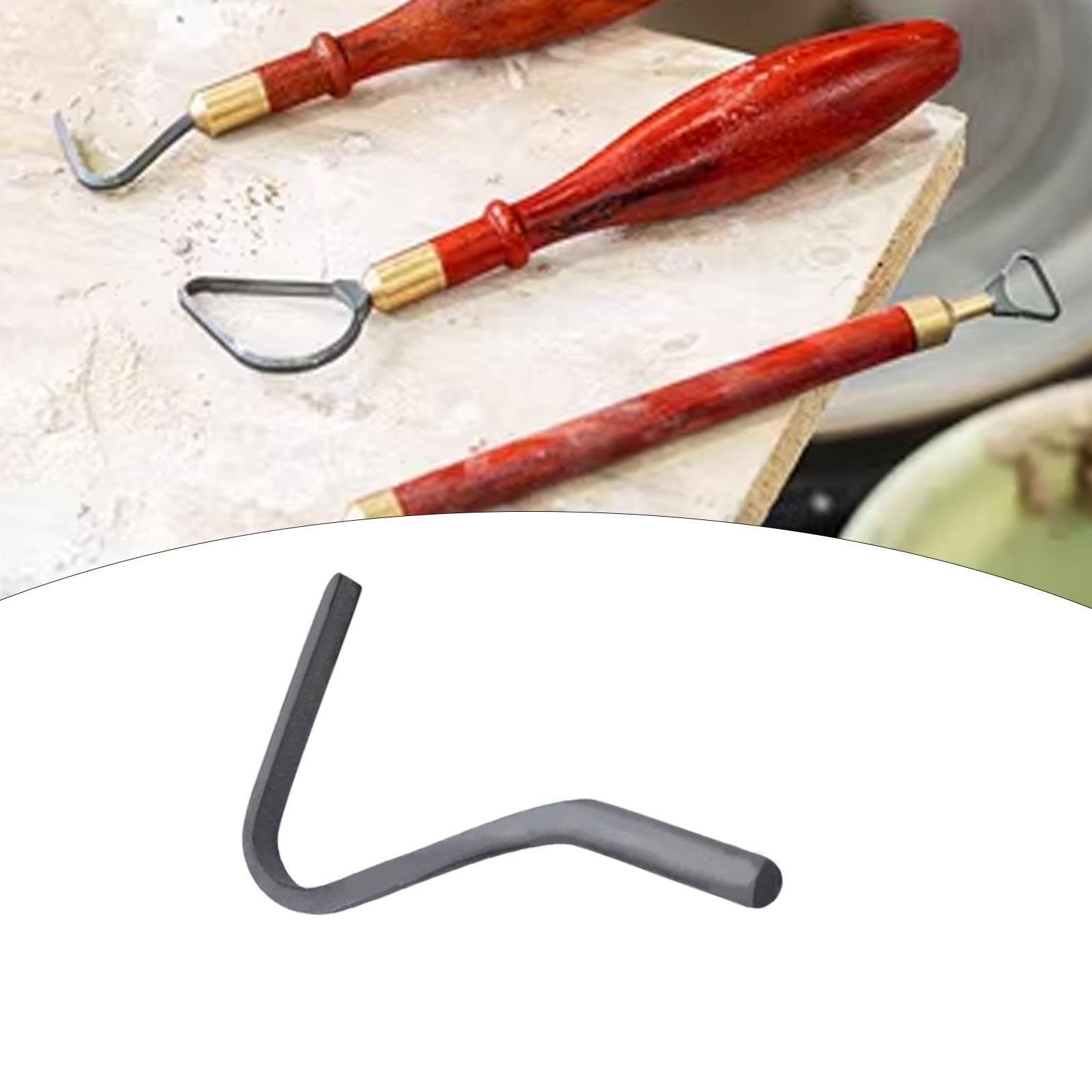 Generic 2 Strumenti per Scolpire L'argilla, Strumenti per Rifinire per Principianti, Incisione, Lavori Fai Da Te, Strumento per Raschiare, Style B